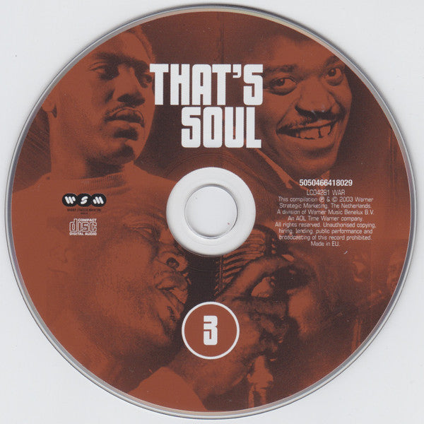 Various : That's Soul: For People Who Like Sweet Music (4xCD, Comp)
