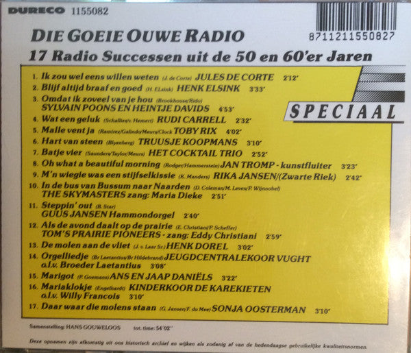 Various : Die Goeie Ouwe Radio (CD, Comp)