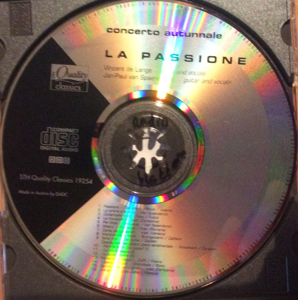 La Passione : Concerto Autunnale (CD, Album)