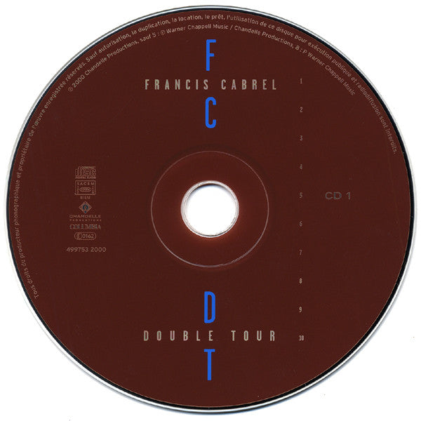 Francis Cabrel : Double Tour (Électrique & Acoustique) (3xCD, Album)