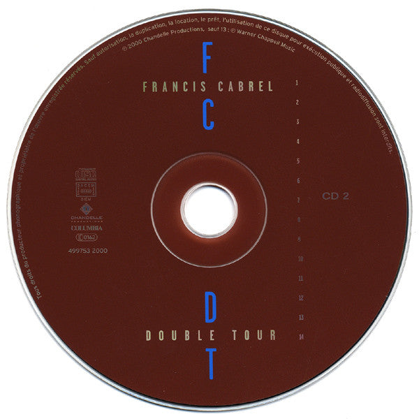 Francis Cabrel : Double Tour (Électrique & Acoustique) (3xCD, Album)