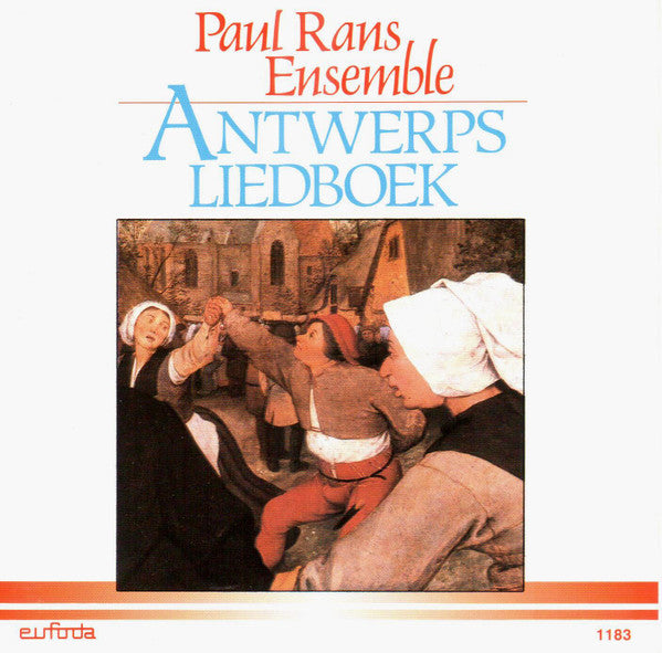 Paul Rans Ensemble : Antwerps Liedboek (CD, Album)