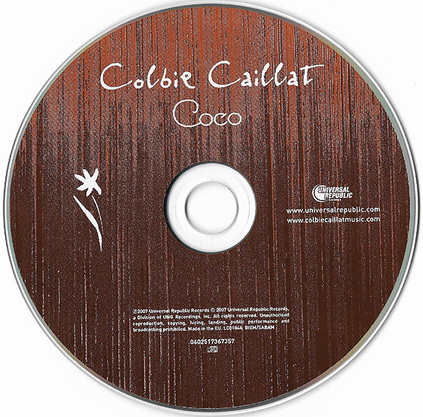 Colbie Caillat : Coco (CD, Album, Dig)