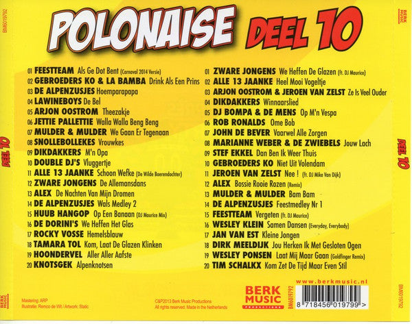 Various : Polonaise Deel 10 (2xCD, Comp)