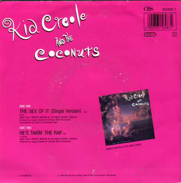 Kid Creole And The Coconuts : The Sex Of It (7", Single)