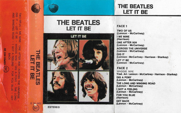 The Beatles : Let It Be (Cass, Album, RE)