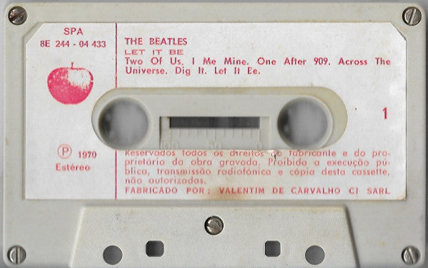 The Beatles : Let It Be (Cass, Album, RE)