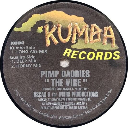 Pimp Daddies : The Vibe (12")