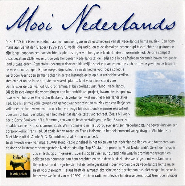 Various : Mooi Nederlands - 'n Herinnering Aan Gerrit Den Braber (3xCD, Comp)