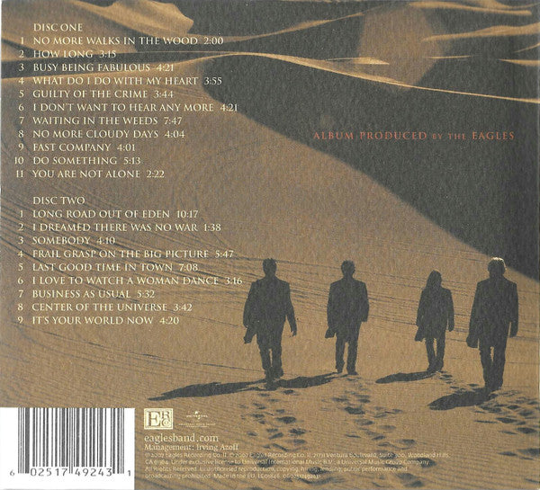 Eagles : Long Road Out Of Eden (2xCD, Album, Dig)