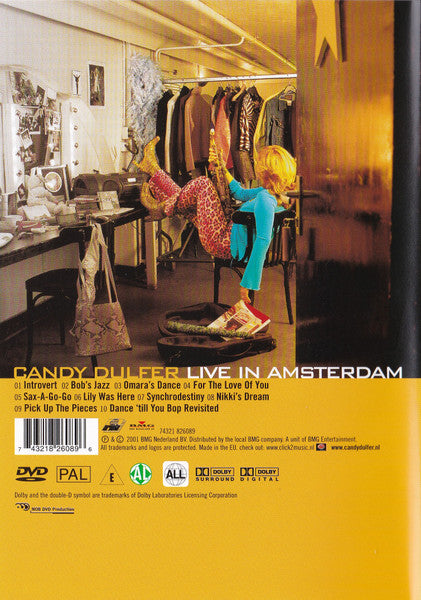 Candy Dulfer : Live In Amsterdam (DVD, PAL)