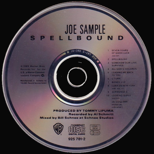 Joe Sample : Spellbound (CD, Album)