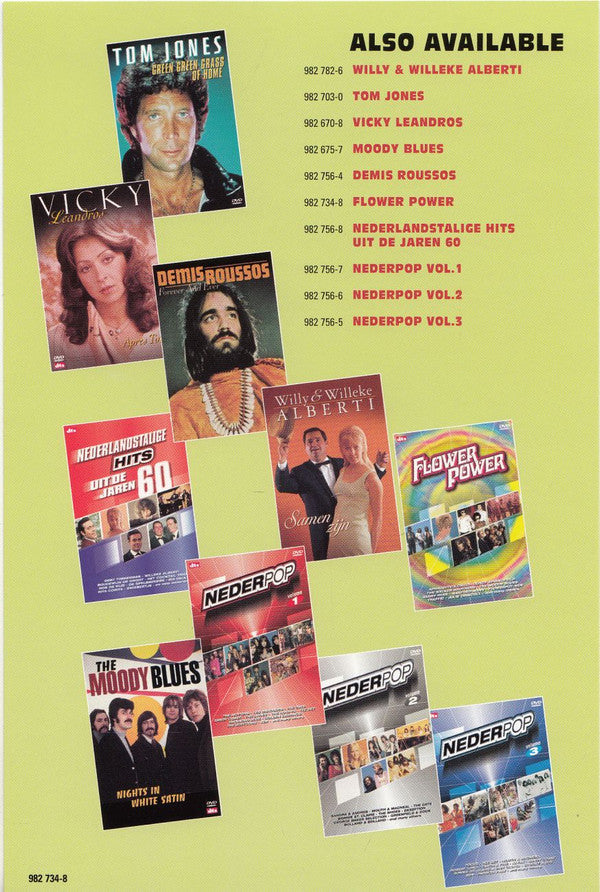 Various : Flower Power (DVD, Comp, PAL, Dol)