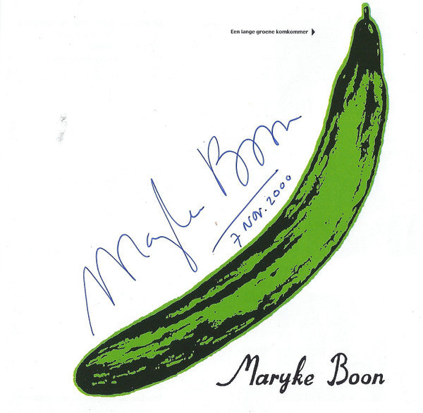 Marijke Boon : L.G.K. (Een Lange Grote Komkommer) (CD)