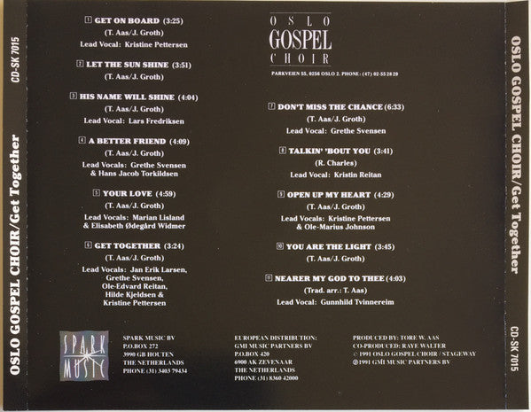 Oslo Gospel Choir : Get Together (CD, Album)