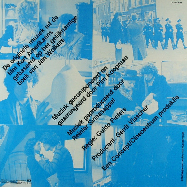 Pim Koopman / Jan Wolkers : Kort Amerikaans (Originele Filmmuziek) (LP, Album)