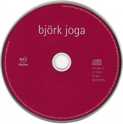 Björk : Jóga (CD, Single, Car)