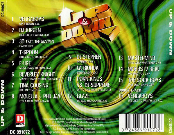 Various : Up & Down (CD, Comp)