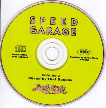 Various : Speed Garage Volume 2 (CD, Mixed)