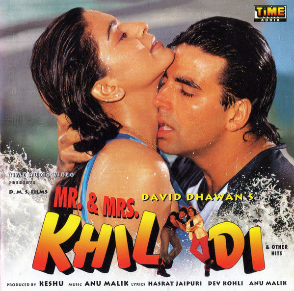 Anu Malik, Hasrat Jaipuri, Dev Kohli : Mr. & Mrs. Khiladi (CD)