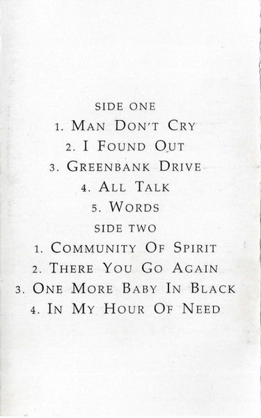 The Christians : Colour (Cass, Album)