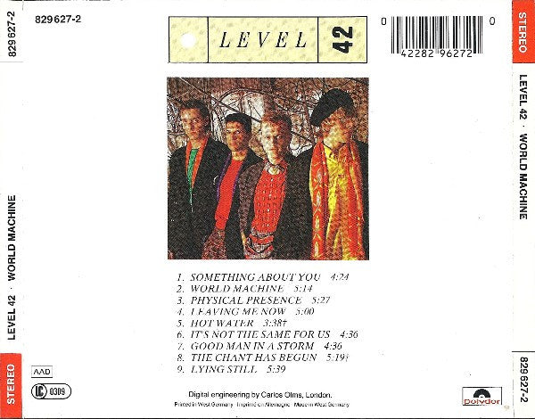 Level 42 : World Machine (CD, Album, US-)
