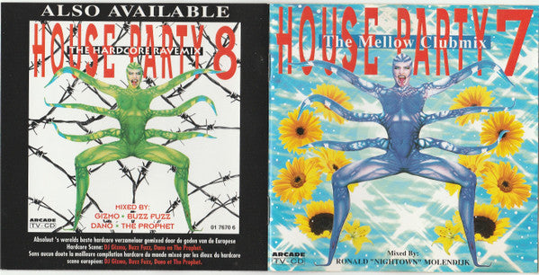 Various : House Party 7 (The Mellow Clubmix) (CD, Mixed)