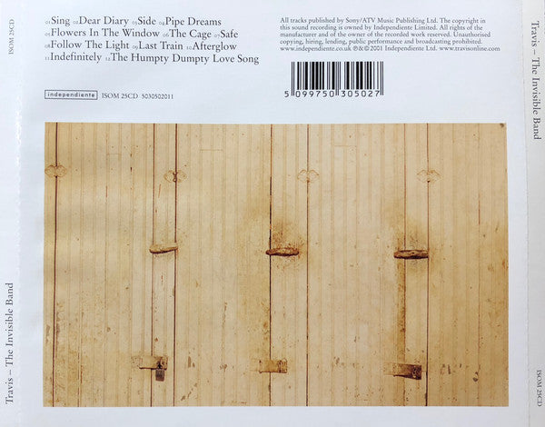 Travis : The Invisible Band (CD, Album)