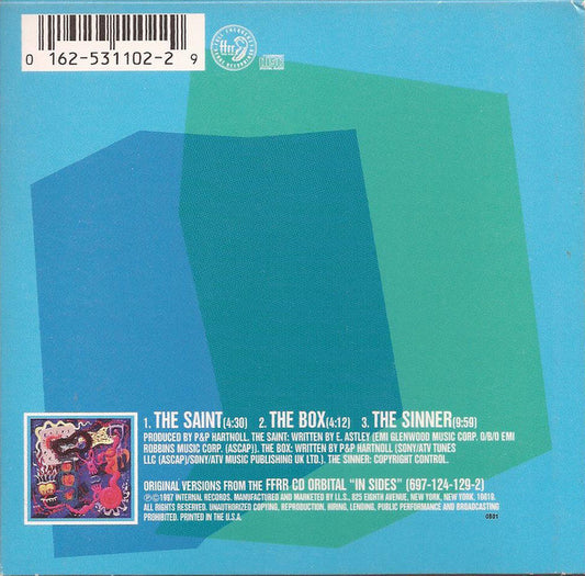 Orbital : The Saint (CD, Single)
