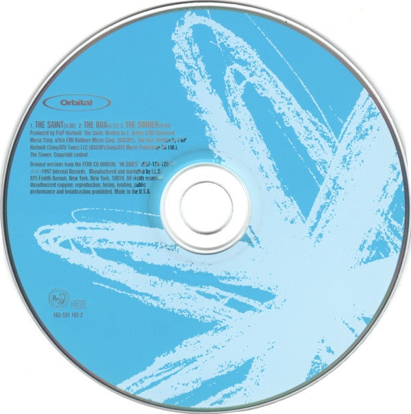 Orbital : The Saint (CD, Single)