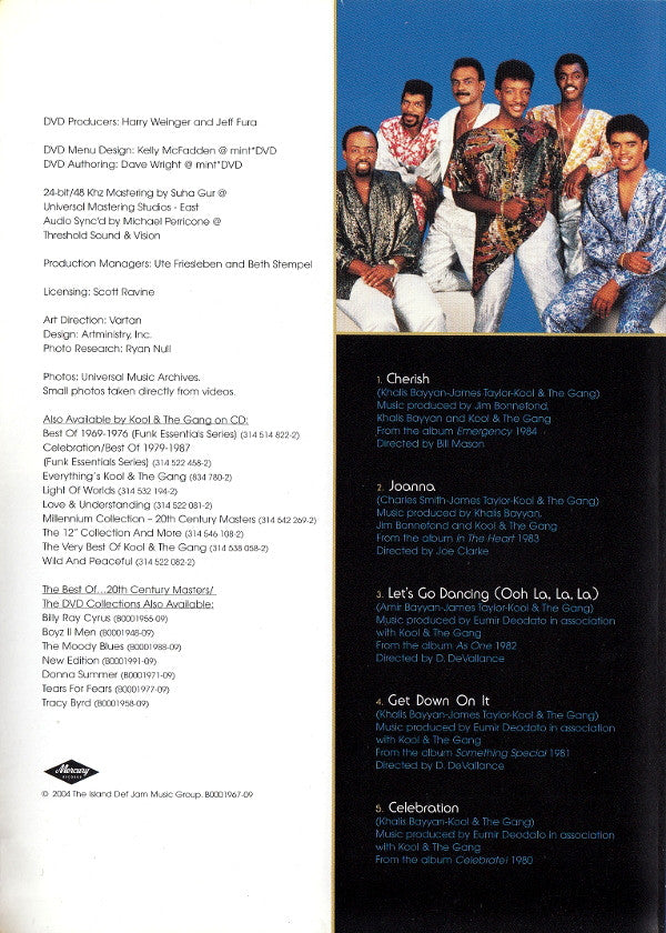 Kool & The Gang : The Best Of Kool & The Gang (DVD-V, NTSC)