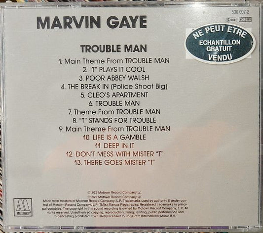 Marvin Gaye : Trouble Man (CD, Album, RE)