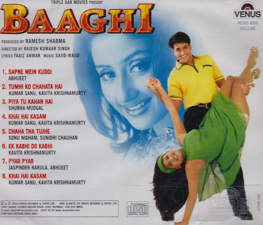 Sajid Wajid, Faaiz Anwar : Baaghi (CD, Dlx)