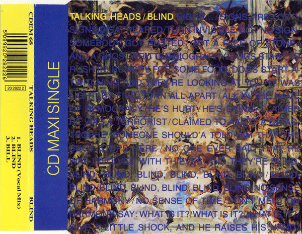Talking Heads : Blind (CD, Maxi)