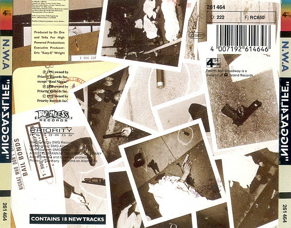 N.W.A. : Efil4zaggin (CD, Album)
