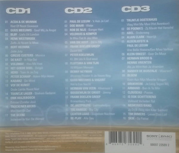 Various : Nederpop Top 50 (3xCD, Album, Comp)