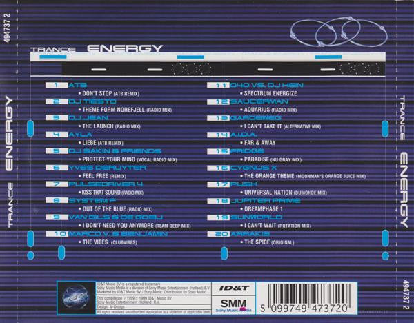 Various : Trance Energy (CD, Comp)