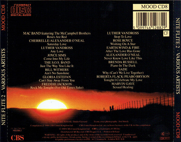 Various : Nite Flite 2 (CD, Comp)