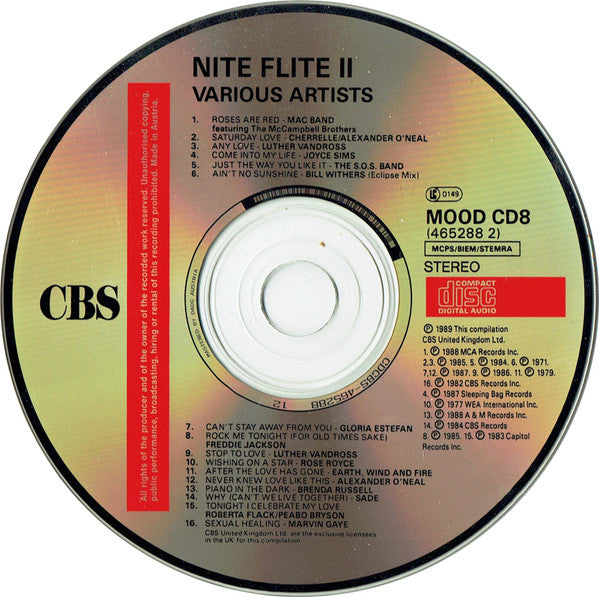 Various : Nite Flite 2 (CD, Comp)
