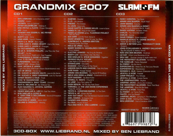 Ben Liebrand : Grandmix 2007 (3xCD, Mixed)