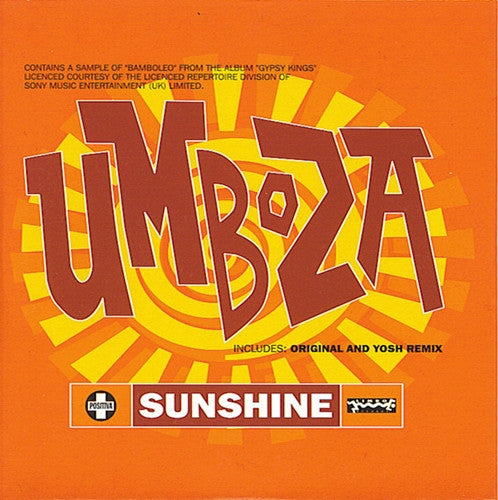 Umboza : Sunshine (CD, Single)