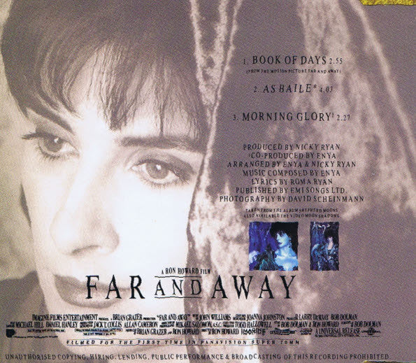 Enya : Book Of Days (CD, Single)