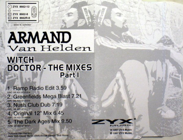 Armand Van Helden : Witch Doctor (The Mixes Part 1) (CD, Maxi, CD1)