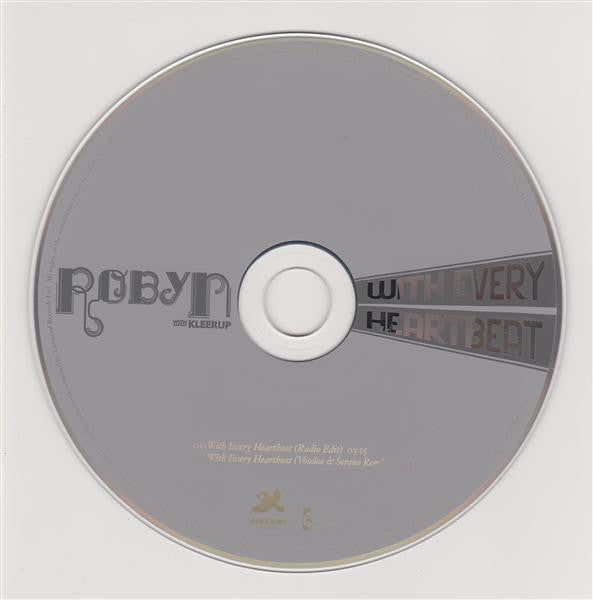 Robyn With Kleerup : With Every Heartbeat (CD, Single)