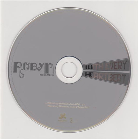 Robyn With Kleerup : With Every Heartbeat (CD, Single)