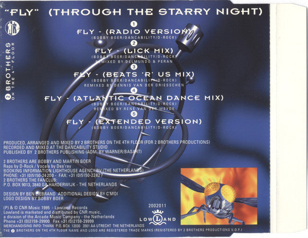 2 Brothers On The 4th Floor : Fly (Through The Starry Night) (CD, Maxi)