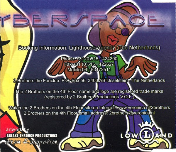 2 Brothers On The 4th Floor Feat. Des'Ray And D-Rock : Living In Cyberspace (CD, Maxi)