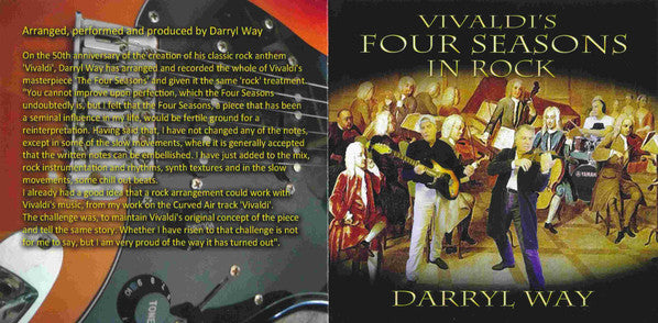 Darryl Way : Vivaldi's Four Seasons In Rock (CD, Album)