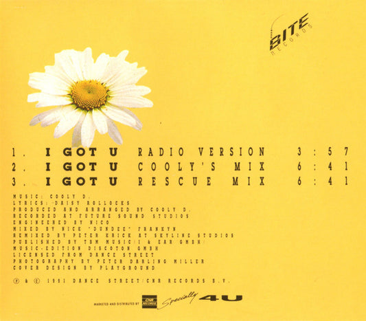Daisy Dee : I Got U (CD, Maxi)