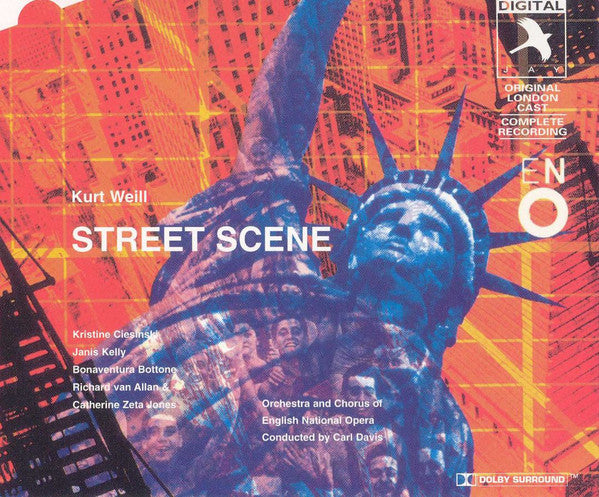 Kurt Weill - The English National Opera Orchestra And The English National Opera Chorus, Carl Davis (5) : Street Scene (2xCD, Album)